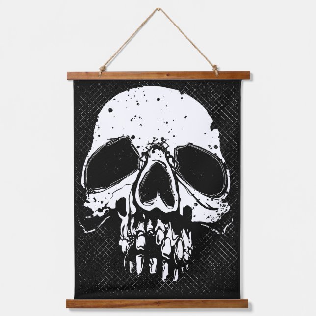 Skull Hanging Tapestry (Front)