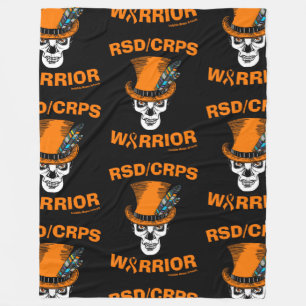 Skull/Hat...RSD/CRPS Fleece Blanket