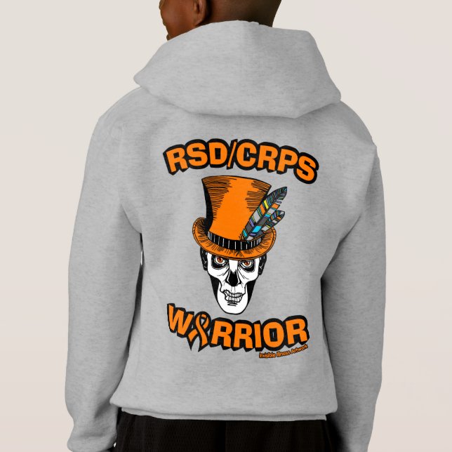 Skull/Hat...RSD/CRPS Hoodie (Back)