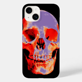 Skull Heavy Metal Rock Fantasy Art Case-Mate iPhone 14 Case