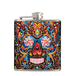 Skull Hip Flask