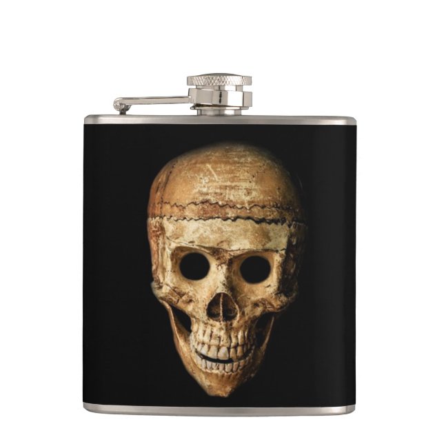 Skull Hip Flask (Front)
