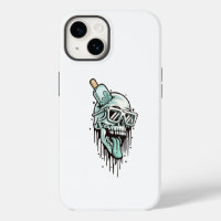 Skull Hoodie & Shades Phone Case – Edgy Urban Styl