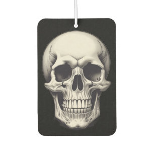 Skull Illustration Air Freshener