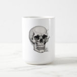 Skull Illustration Coffee Mug<br><div class="desc">Fantasy Rock Punk Heavy Metal Art - Blue Skull Skeleton - Digital Fantasy Art</div>
