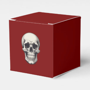 Skull Illustration Favor Box