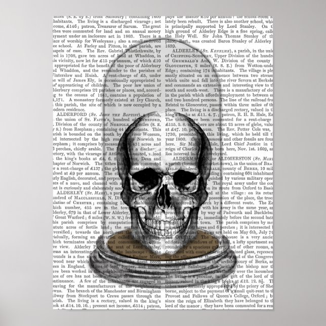 Skull In Bell Jar Poster (Front)