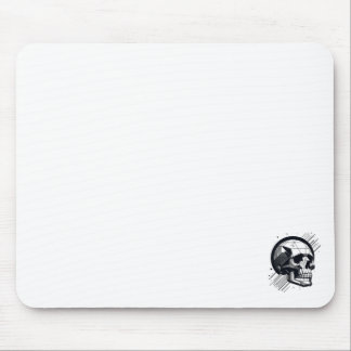 Skull in different styles 34 mouse pad
