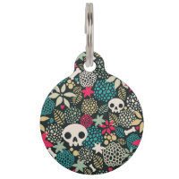 Skull in flowers