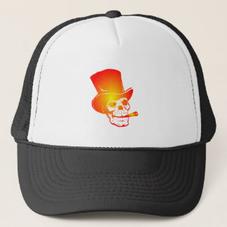 Skull in Top Hat by Chillee Wilson