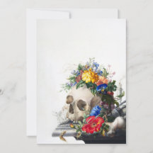 Skull Invitation