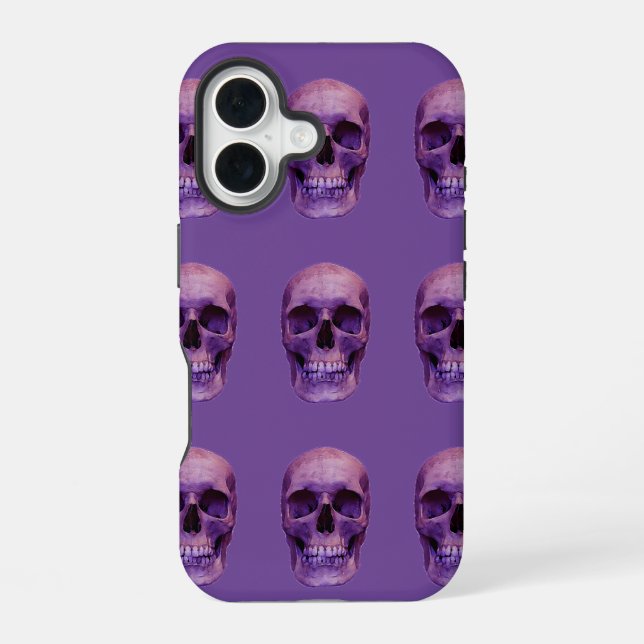 Skull iPhone 16 Case (Back)