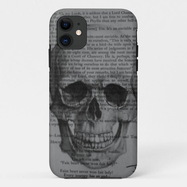 skull iphone 5 case (Back)