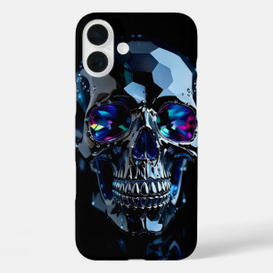Skull Jewel iPhone 16 Plus Case