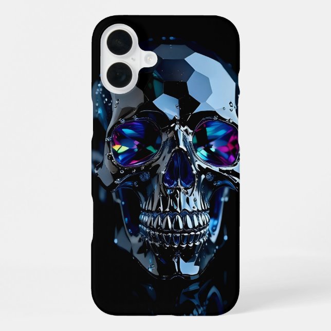 Skull Jewel iPhone Case (Back)