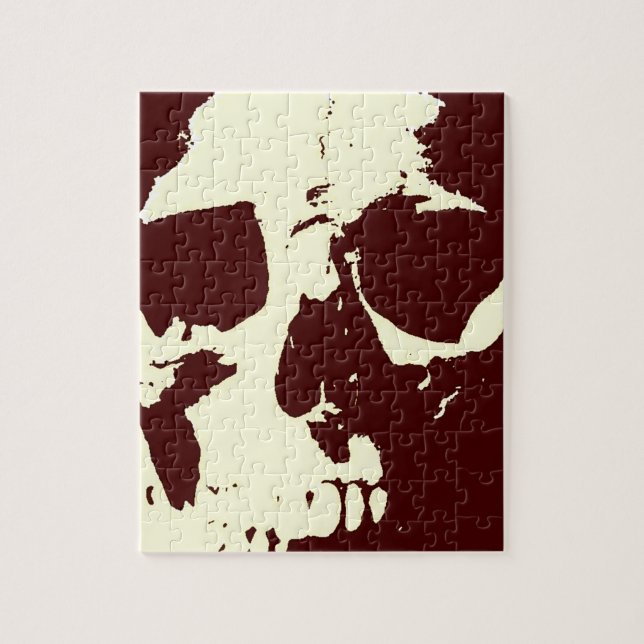 Skull Jigsaw Puzzle (Vertical)