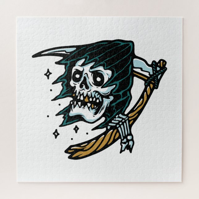 Skull Jigsaw Puzzle (Horizontal)