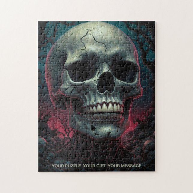 Skull Jigsaw Puzzle (Vertical)