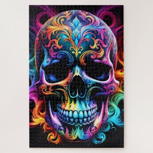 Skull Jigsaw Puzzle (Vertical)