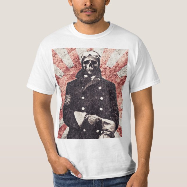 Skull kamikaze T-Shirt (Front)