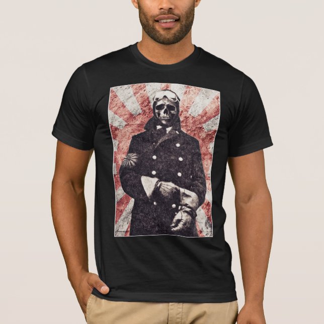 Skull kamikaze T-Shirt (Front)