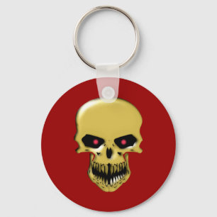skull keychain