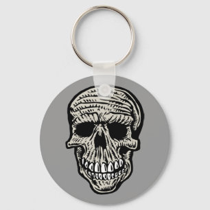 skull keychain