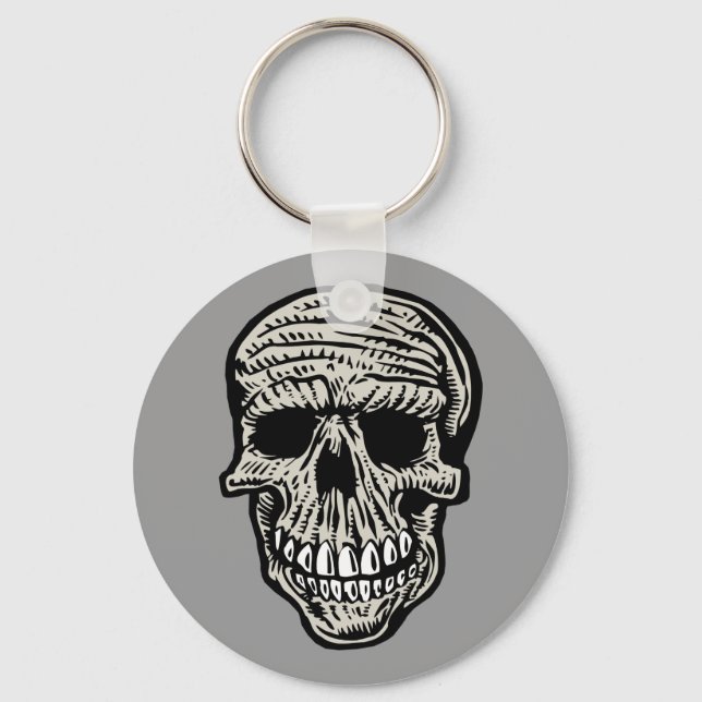 skull keychain (Front)