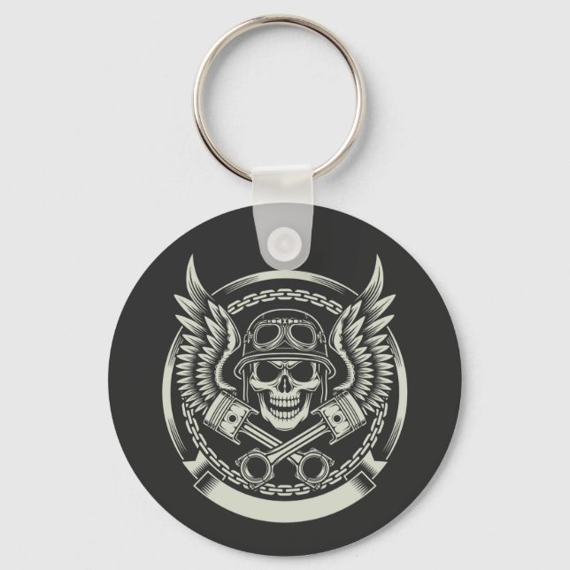 Skull Keychain (Front)