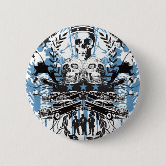 Skull King 2 Inch Round Button