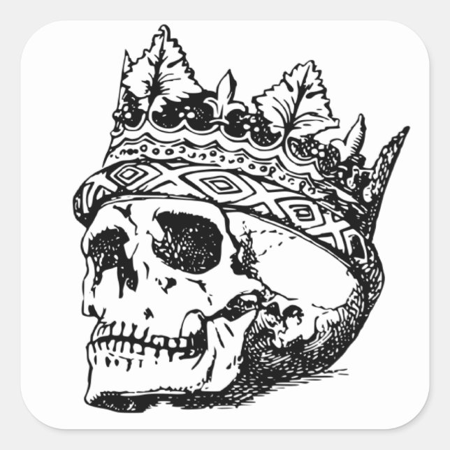 Skull King Sticker (Front)