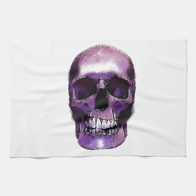 Skull Kitchen Towel (Horizontal)