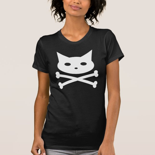 Skull Kitty T-Shirt (Front)