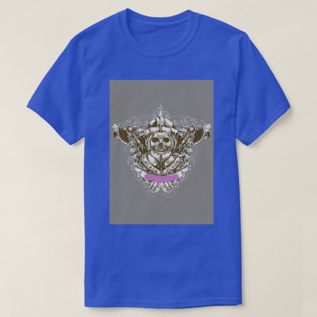 Skull Knight Classic TShirt (Design Front)