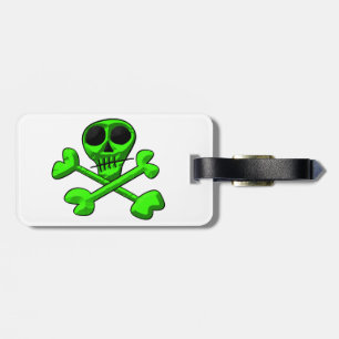 Skull Luggage Tag