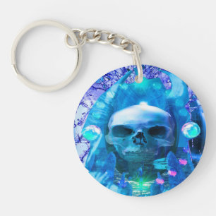 Skull Magician Keychain