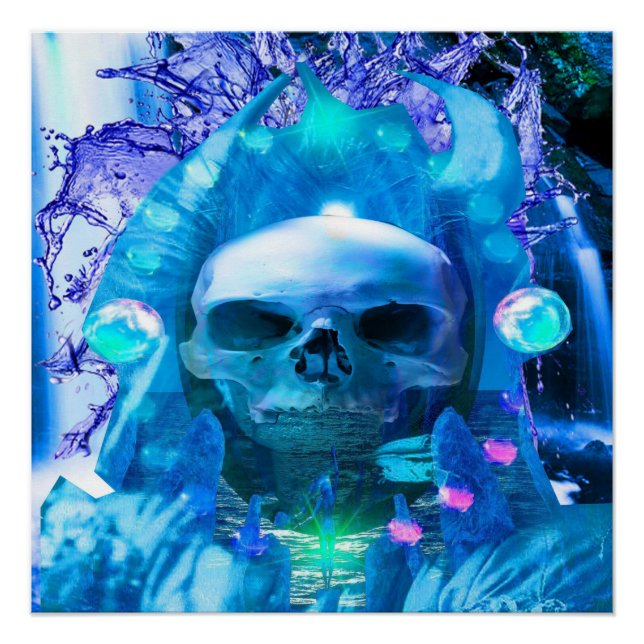 Skull Magician Poster (Front)