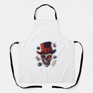 Skull Magician�s Hat Apron