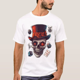 Skull Magician�s Hat T-Shirt