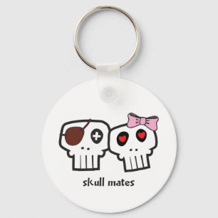 Skull Mates Keychain