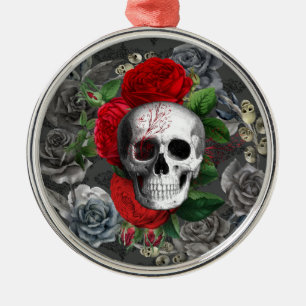 Skull Metal Ornament