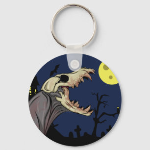 Skull Monster Keychain