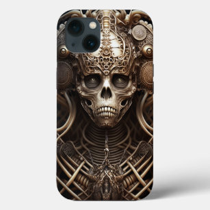 Skull Monster Skeleton Horror iPhone 13 Case