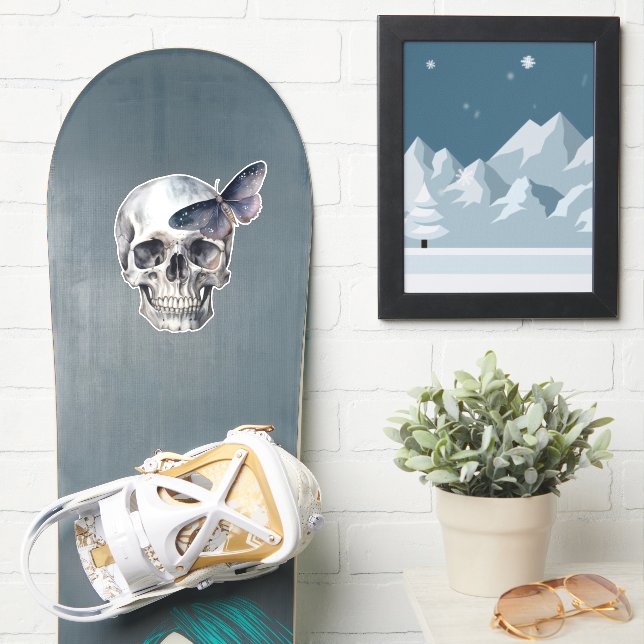 Skull Moth (Snowboard)