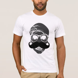Skull moustache glasses 2 T-Shirt