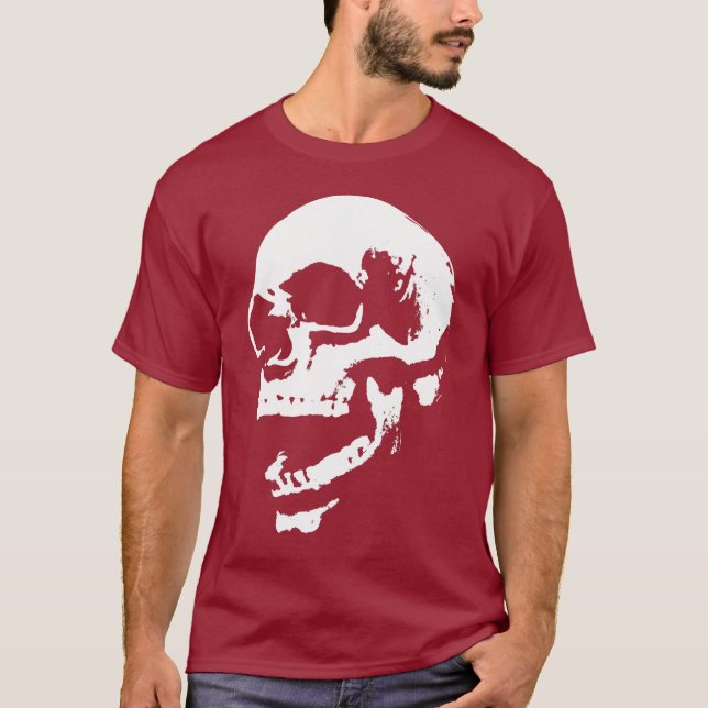 skull mouth print T-Shirt (Front)