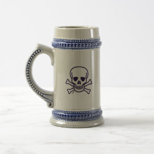 Skull n Bones beer stein