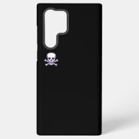 Skull n Bones black Samsung S22 Ultra phone case