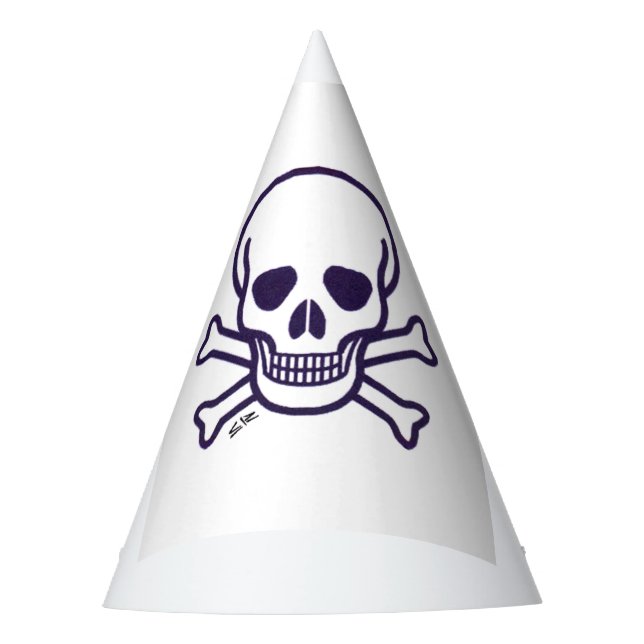 Skull n Bones party hats (Front)