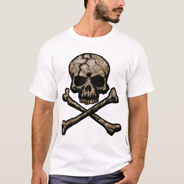 Skull-N-Bones Pirate T-Shirt (Front)
